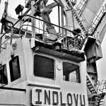 IS A FLOATING CRANE